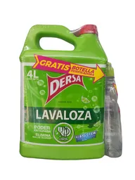 Dersa Lava Loza Líquido Desinfectante con Botella Dosificadora