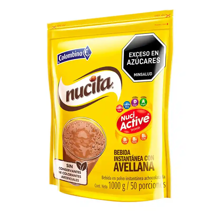 Doy Pack Nucita Bebida Instantánea Achocolatada 1000 g