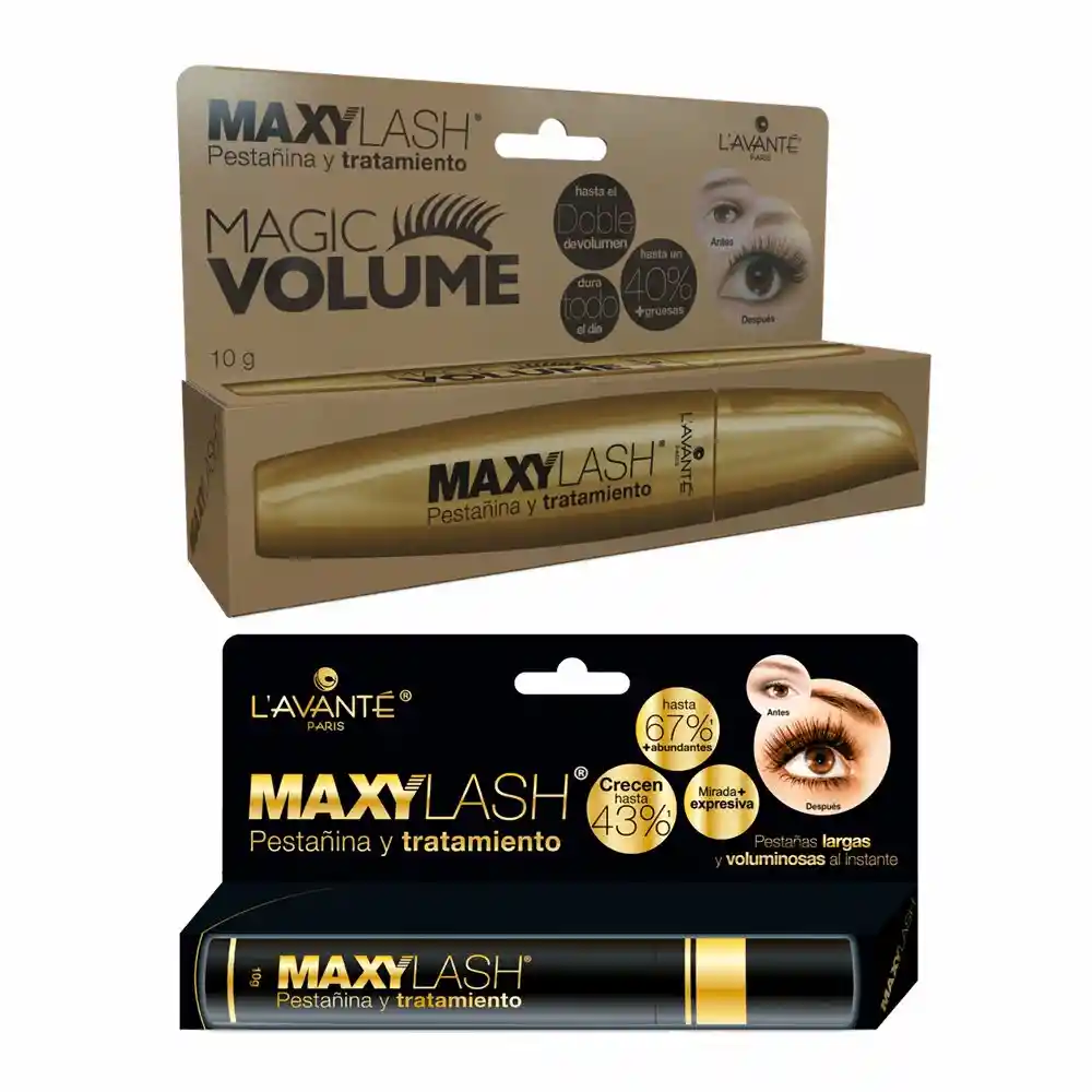 Magic Combo De Maxylash Pestanina Mas Volume