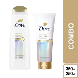 Combo Dove Shampoo Intense Repair +Acondicinador Repair Péptidos