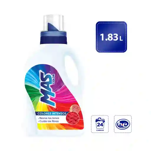 Detergente Líquido Mas Color 1.83 L