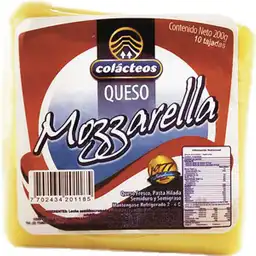 Colácteos Queso Mozzarella