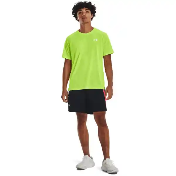 Under Armour Camiseta Streaker Tee Hombre Verde Talla MD