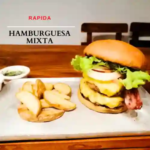 Rapida -Hamburguesa Mixta