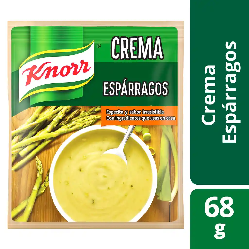 Knorr crema de espárragos