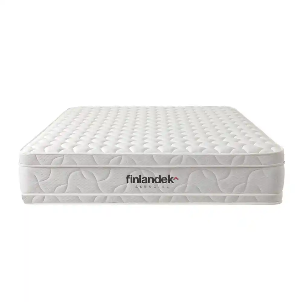 Colchón Finlandek Basic Esencial Semidoble (120 X 190 Cm) 4144030060002 Espumado Suave