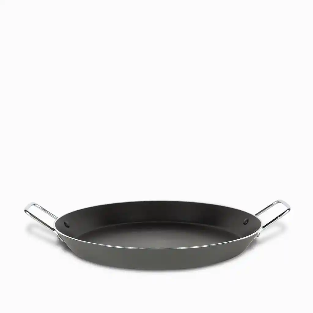 Paellera Antiadherente Gris Ambiente Gourmet