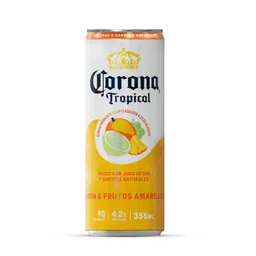 Corona Tropical Bebida Alcohólica Sabor Limón-Frutos Amarillos
