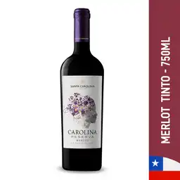 Santa Carolina Vino Tinto Merlot Reserva Botella 750 ml