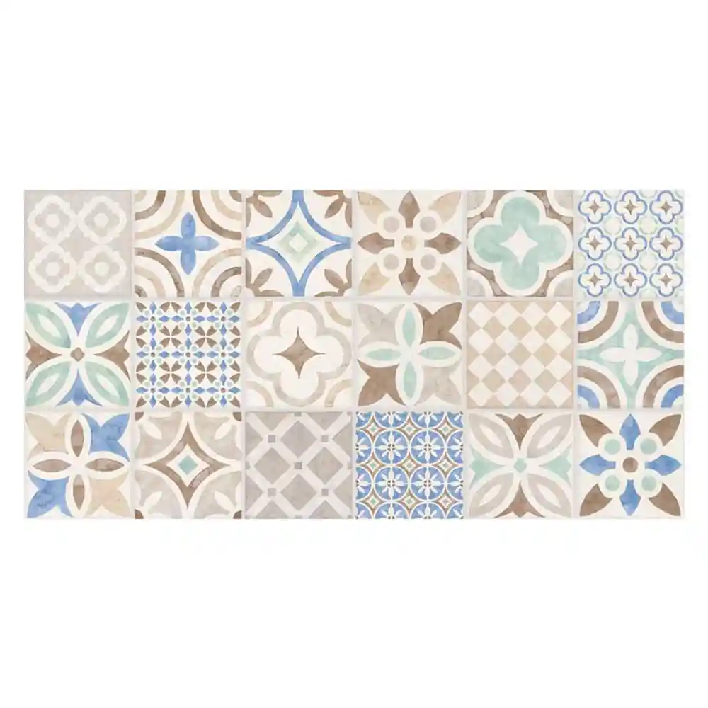 Corbeta Decorado Tejada Multicolor 29 X 58 Cm