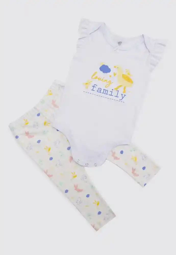 Conjunto 18/24mese - Blanco