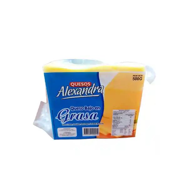 Queso Alexandra Bajo en Grasa