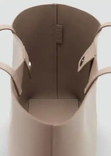 Bolso M Manu Topo Talla 99 Mujer Mango