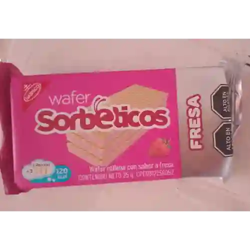 Galleta Wafersorbeticos
