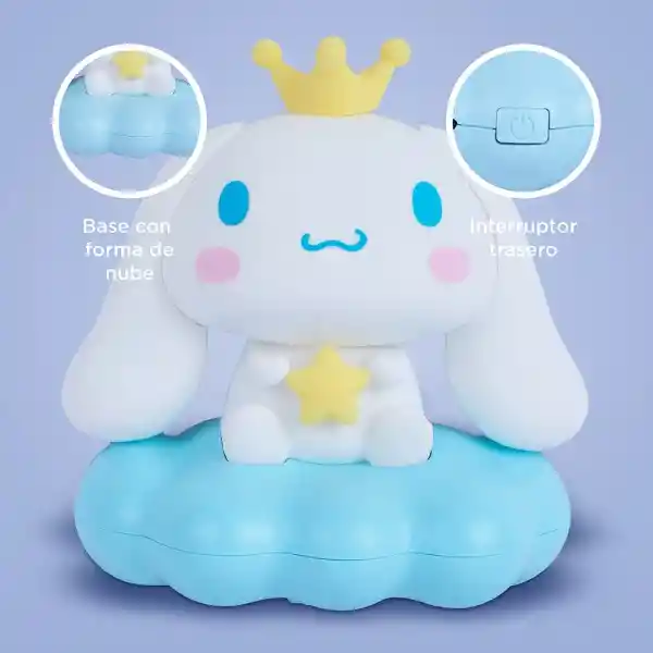 Lámpara de Noche Nube Cinnamoroll Serie Sanrio Miniso