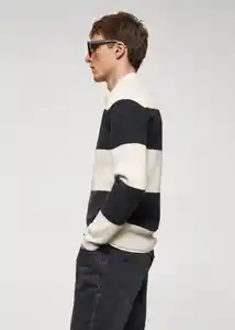 Camiseta Polo Vedder Offwhite Talla XL Hombre Mango