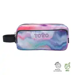 Cosmetiquera Agapec Glitter Rosada