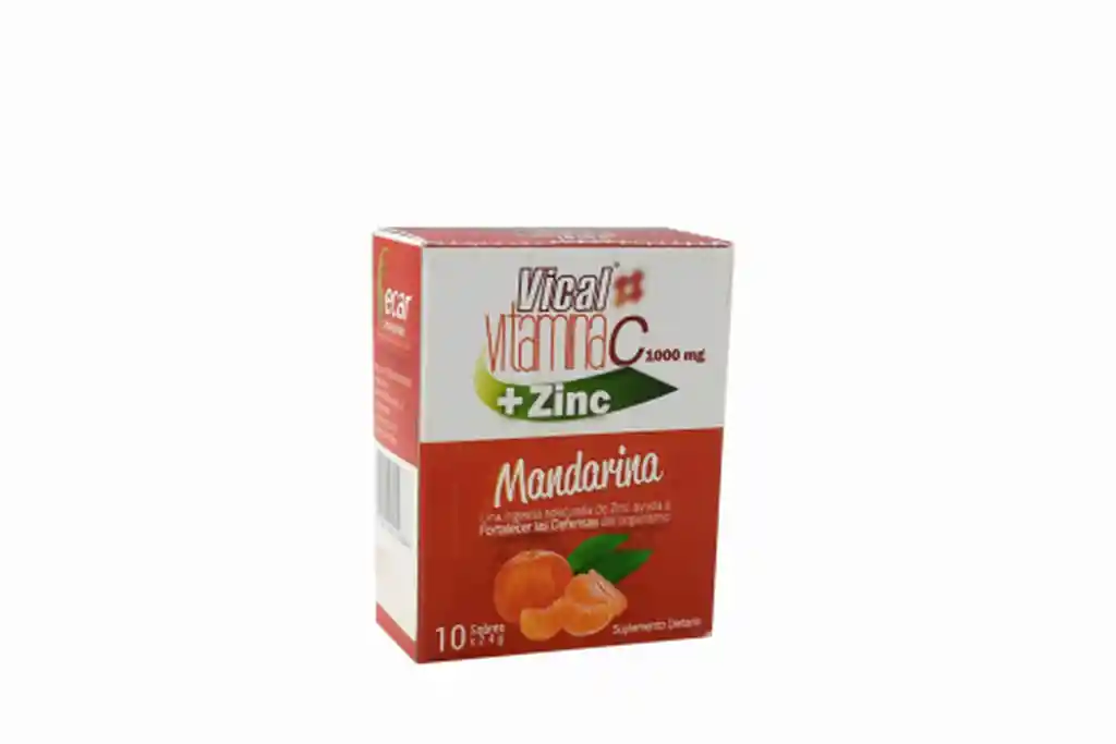 Vical Ecar Ltda Vit C+Zinc Mandari 2 4Gr 10 Sobres