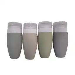 Set 4 Dispensadores de Viaje Evri Br302lt