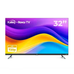 Kalley Televisor Roku Led hd Smart tv 32 Pulgadas