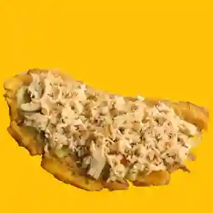 Patacon pollo champiñon