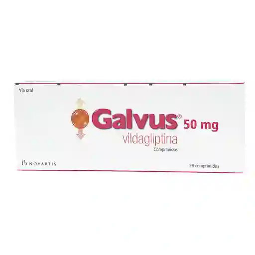 Galvus Vildagliptina (50 mg)