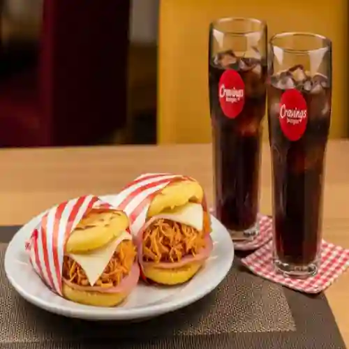 Arepa Rellena Urbana Doble