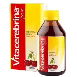Vitacerebrina Finlay Suplemento Dietario en Jarabe con Sabor a Cereza