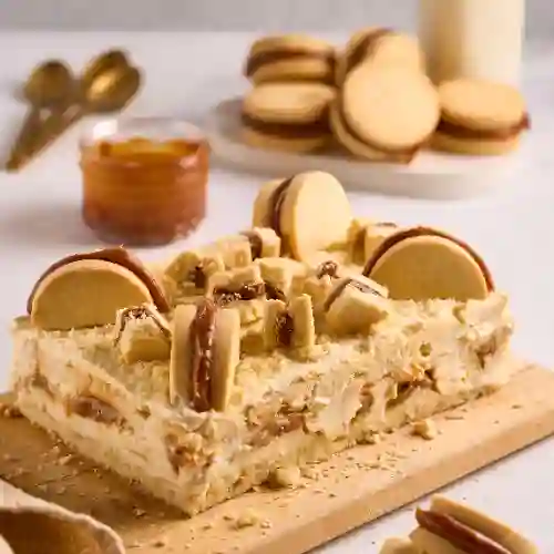 Sobremesa Alfajor + Caja X6 Alfajores