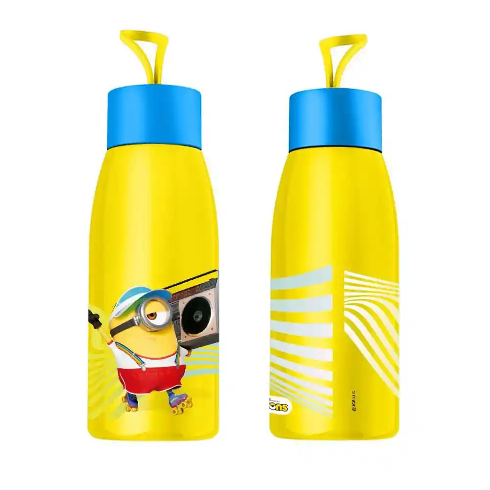 Botella Minikul Minions Pelicula Wantu Bc-pr-275.mn3