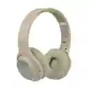 Audífonos de Diadema Inalambrico Patterned Verde Modelo Tm-053