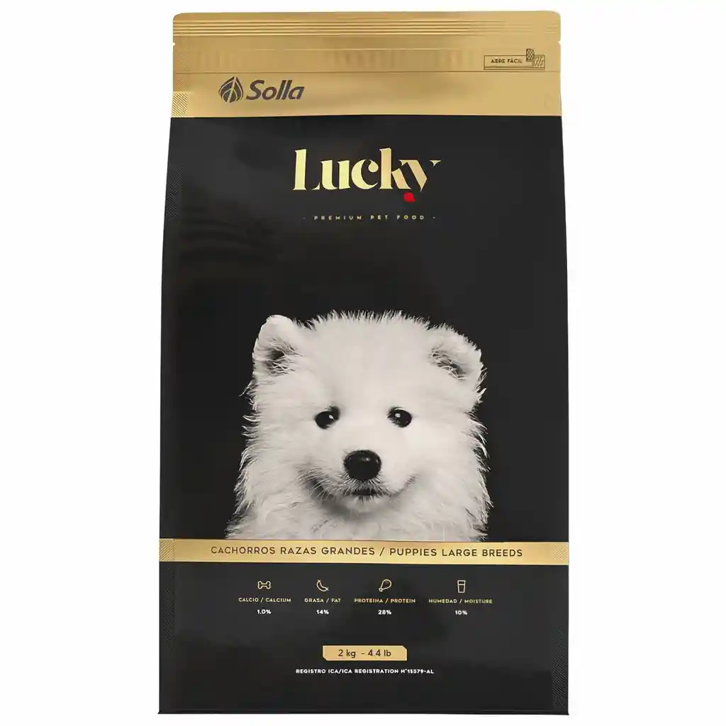 Lucky Cachorros Razas Grandes 2Kg