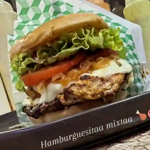 Hamburguesa mixta