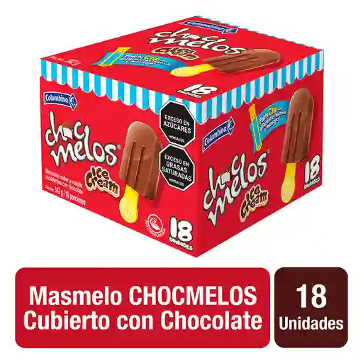 Chocmelos Ice Cream Caja por 18 uds