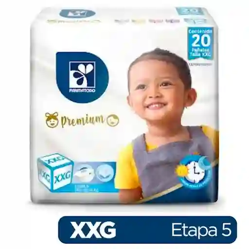 Pañal Desechable Premium Etapa 5 XXG Farmatodo 