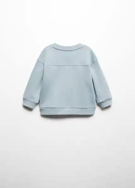 Sudadera Police Celeste Talla 67 Niños Mango