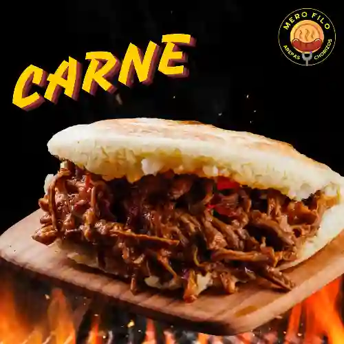 Arepa Rellena Carne