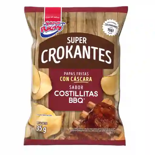 Super Crokantes Papas Ricas Bbq