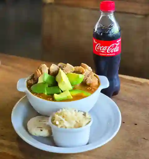 Combo cazuela + coca cola 400ml