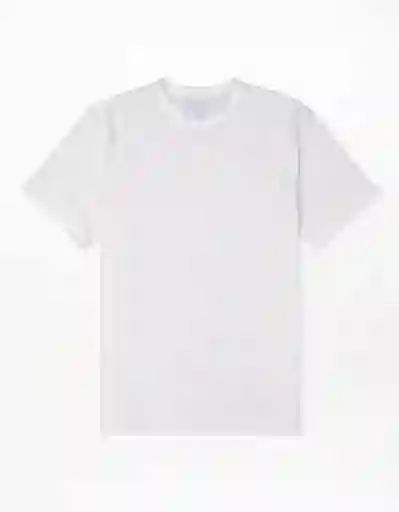 American Eagle Camiseta Icónica Súper Suave Blanco T Large