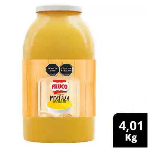 Fruco Salsa Con Mostaza Tipo Americano