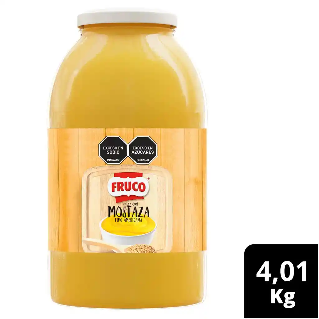 Fruco Salsa Con Mostaza Tipo Americano