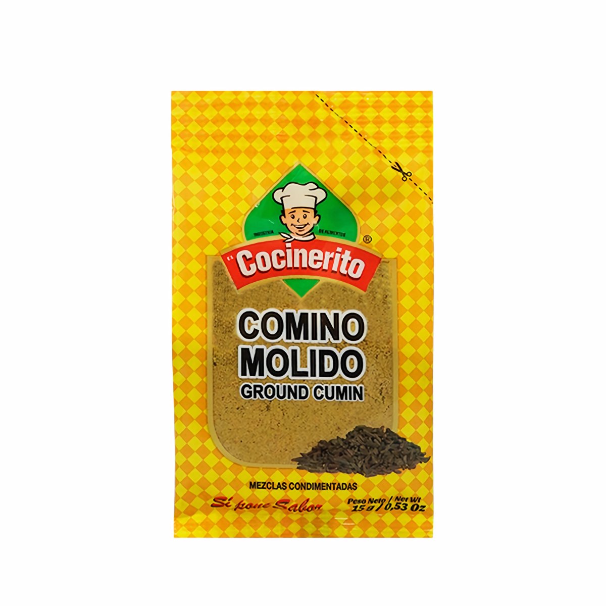 El Cocinerito Condimento Comino Molido 15 g