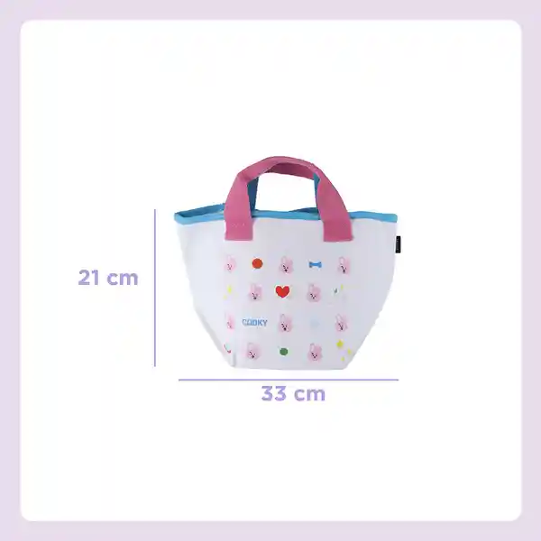 Almohada de Viaje Espuma Viscoelástica Cooky Serie Bt21 Miniso