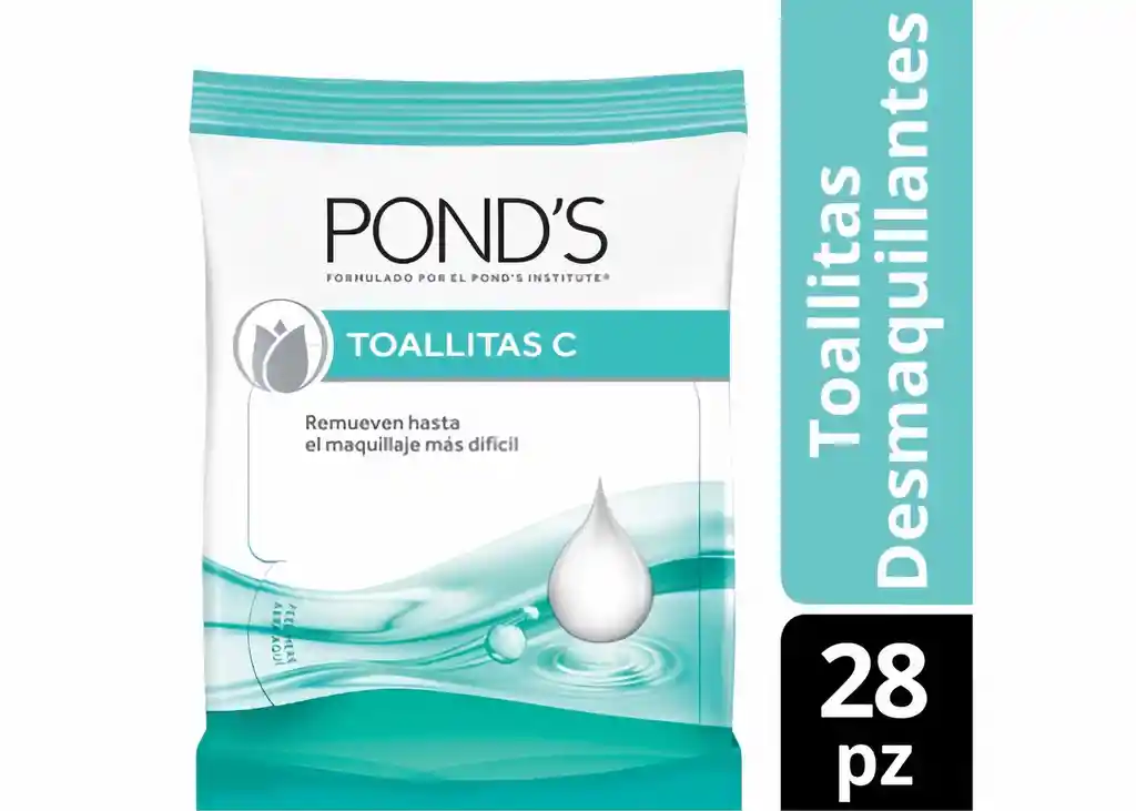 Ponds Toallitas Húmedas Desmaquillantes
