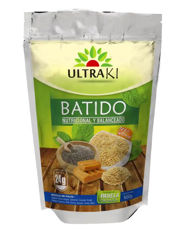 Ultraki Batido en Polvo Nutricional Panela