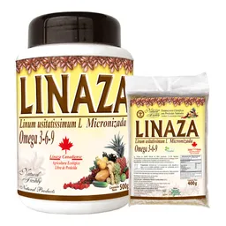 Linaza Natural Freshly Micronizada Y Omega