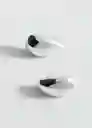 Pendientes Jill Plata Talla 99 Mujer Mango