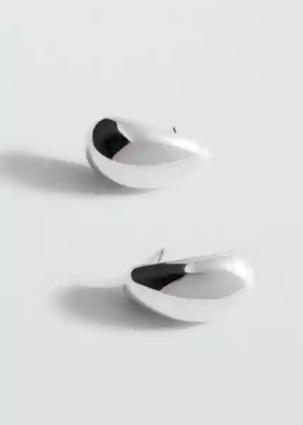 Pendientes Jill Plata Talla 99 Mujer Mango