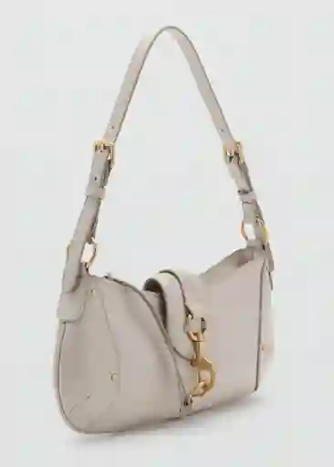Bolso P Amazona Offwhite Talla 99 Mujer Mango